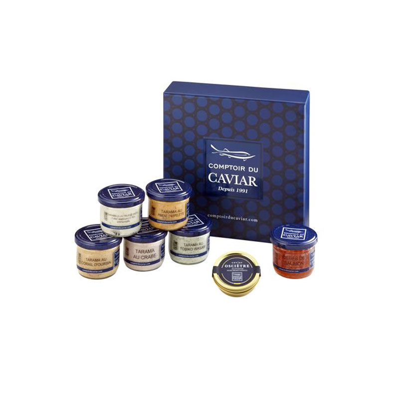 Le coffret de Fêtes par Le Comptoir du Caviar