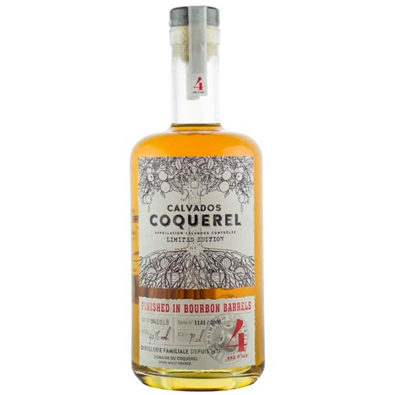 Calvados Coquerel 4 ans Finished Bourbon Barrels