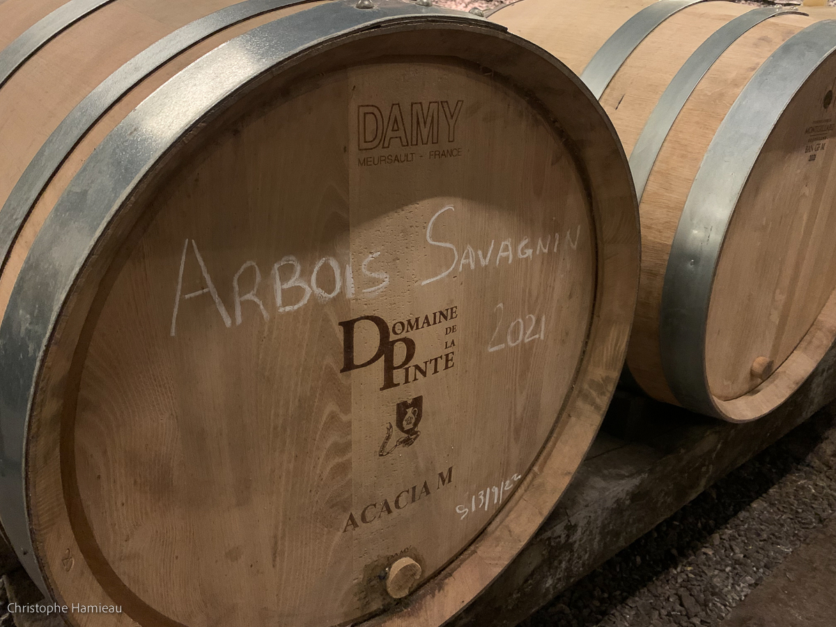 Fût de vin d'Arbois Domaine de la Pinte