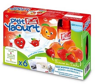 Fruité P’tit Yaourt s’offre la fraise et un nouveau look