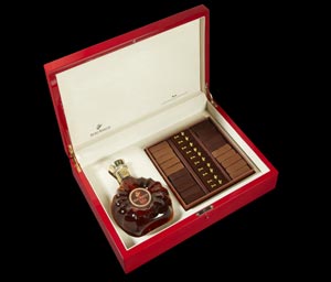 Mystères des Anges, accords Cognac Rémy Martin et bonbons Maison du Chocolat