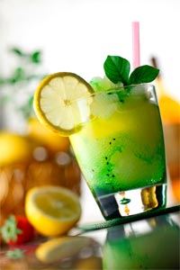 Cocktail Ice Lemon Fruit Interdit