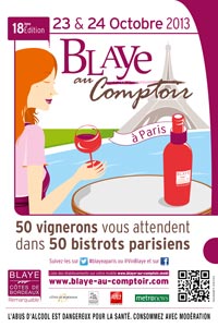 Découvrez les vins de Blaye au Comptoir !
