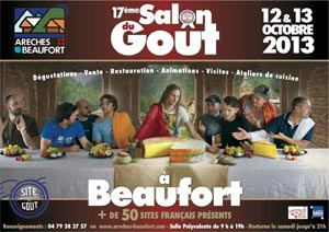 17e Salon du Goût à Beaufort