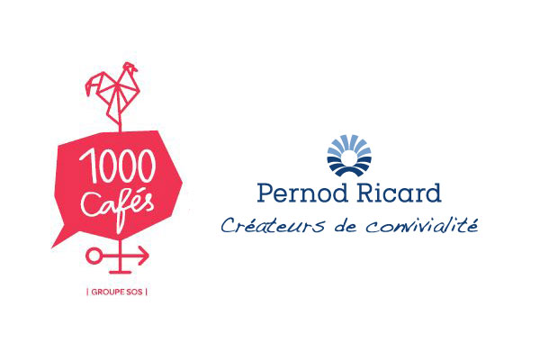 Pernod Ricard rejoint  l’initiative « 1000 Cafés »