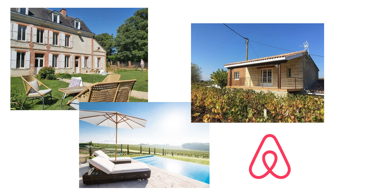 Succès de la catégorie “vignobles” sur Airbnb