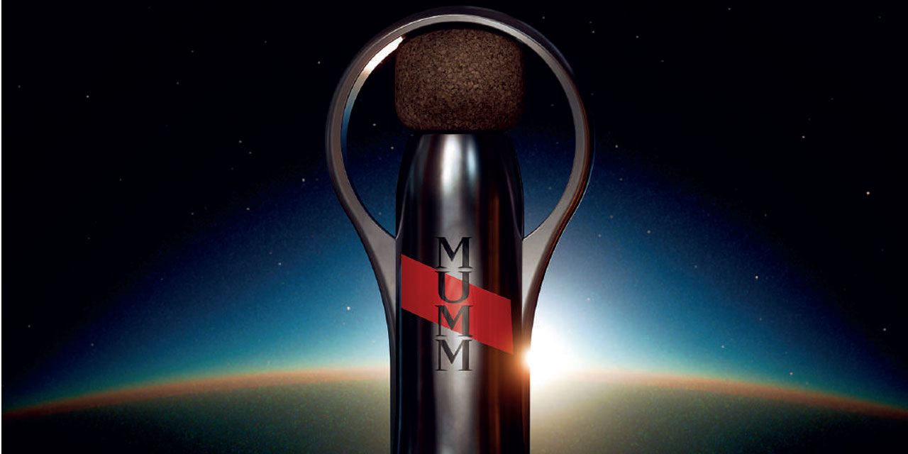 Mumm Cordon Rouge Stellar, champagne de l’espace