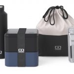 Kit lunchbox Midnight Onyx pour repas nomades