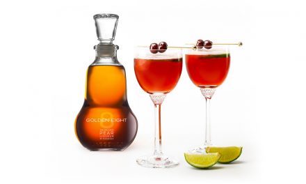 Le cocktail Golden Cosmo