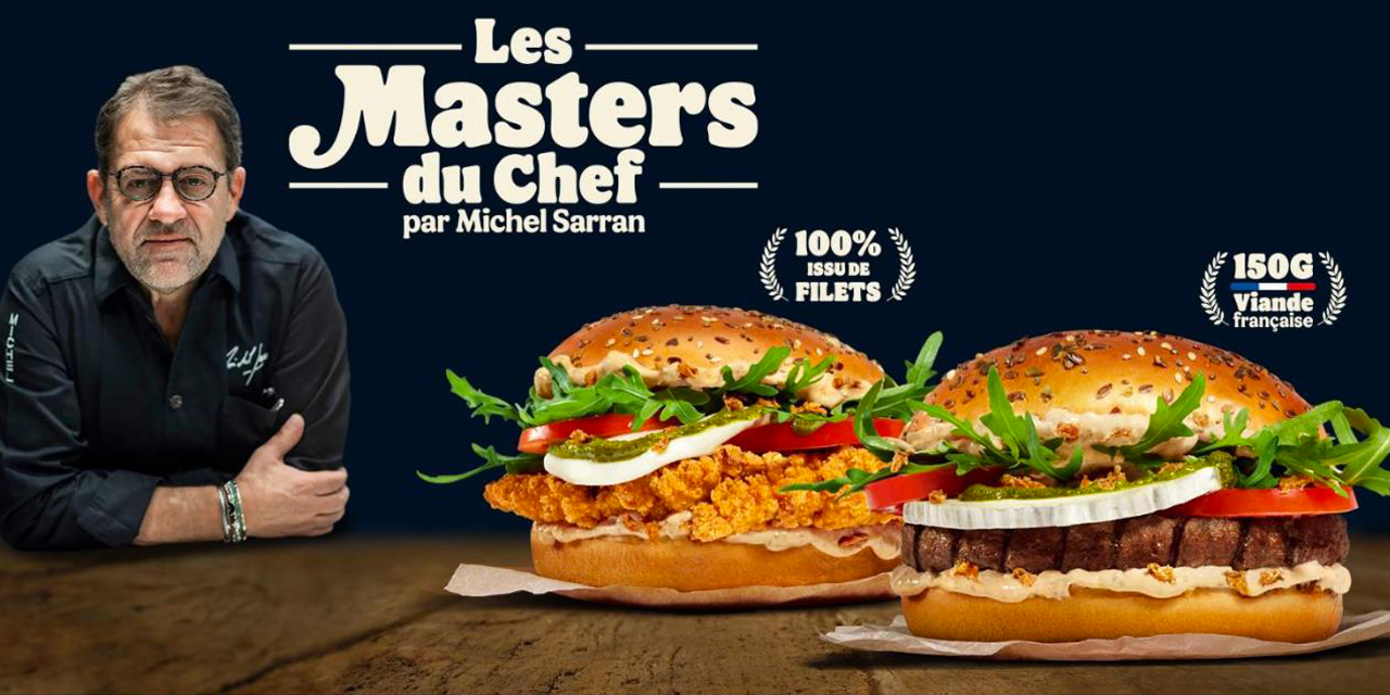 Michel Sarran signe les Masters du Chef de Burger King !
