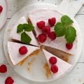Cheesecake framboise Les 2 Vaches