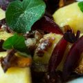Gnocchis de pommes de terre aux girolles et au Jamón Ibérico