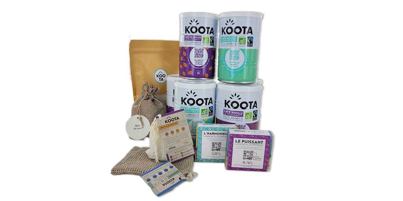 Koota, une marque de café bio, un concept