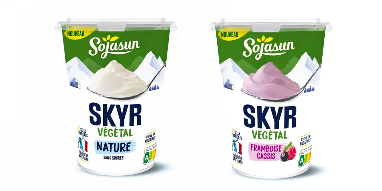 Un Skyr 100% végétal chez Sojasun