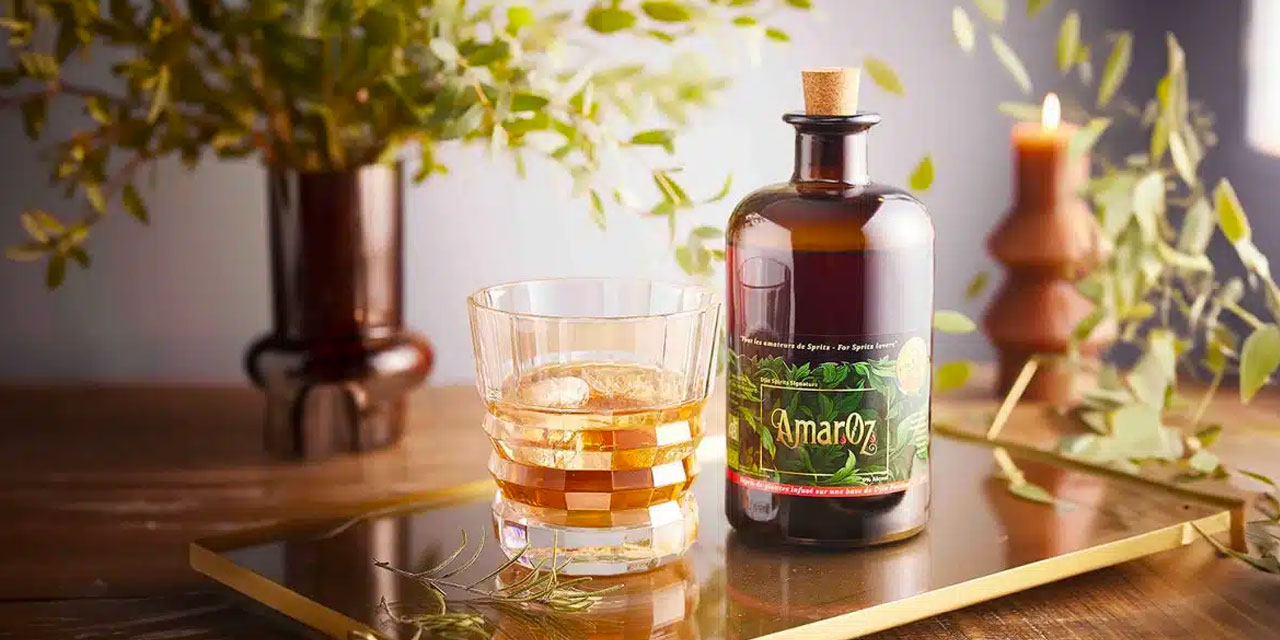 AmarOz de Djin Spirits, Bouteille du WE