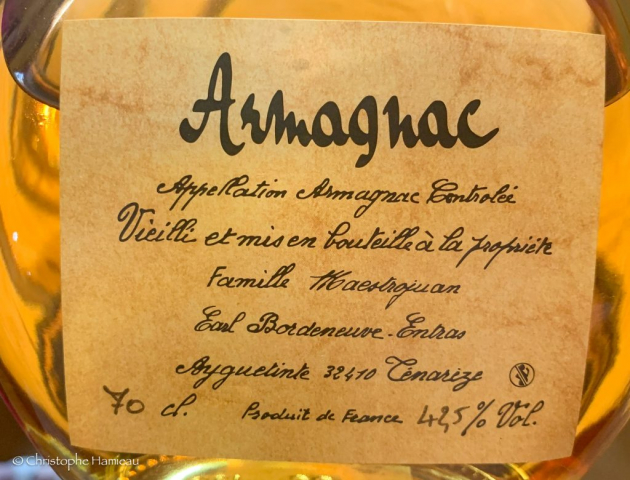 Armagnac du Domaine Entras