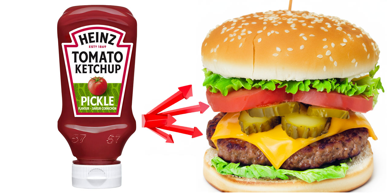 Heinz lance le Tomato Ketchup Pickle