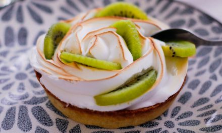 Tarte kiwi meringue