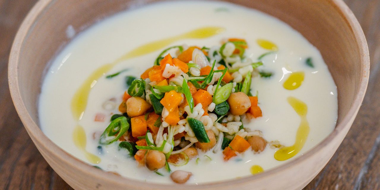 Minestrone à la crème de Comté