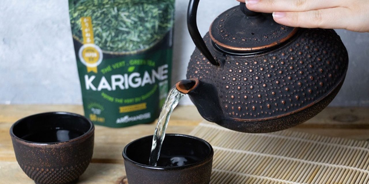 Un thé vert et un thé bleu japonais chez Aromandise