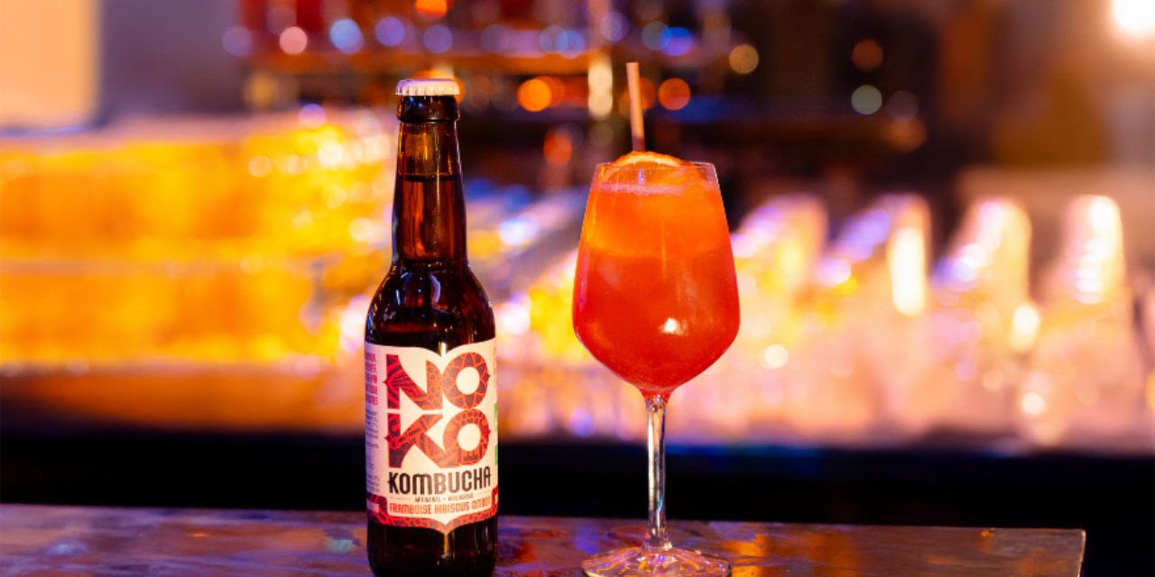 Nokospritz, cocktail sans alcool au kombucha