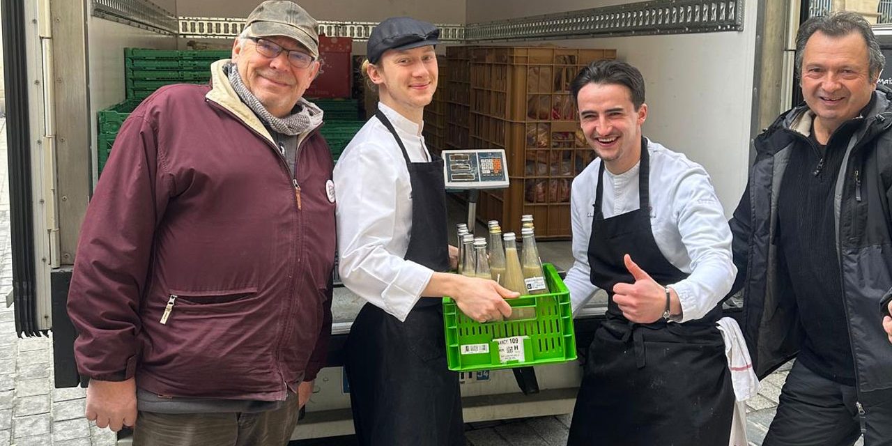 La soupe solidaire du chef étoilé Charles Coulombeau