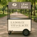 Uber Eats et Amorino rafraichissent les Parisiens