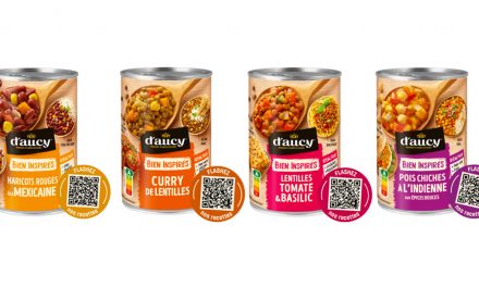 d’aucy innove avec des légumineuses