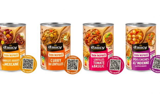 d’aucy innove avec des légumineuses