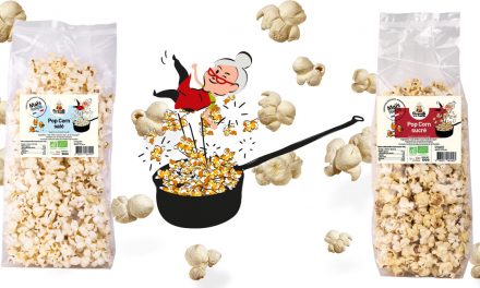 Vive le pop-corn bio d’Huguette et ses Recettes