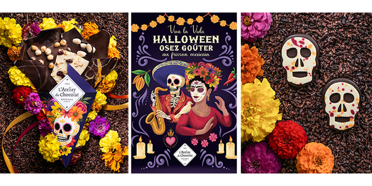 Halloween et Día de los Muertos avec L’Atelier du Chocolat