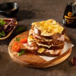 Croque-monsieur à la sauce soja sucrée Kikkoman