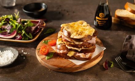 Croque-monsieur à la sauce soja sucrée Kikkoman
