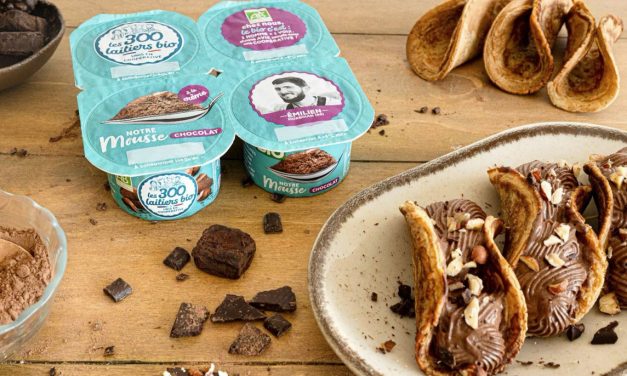 Pancakes façon tacos à la mousse au chocolat