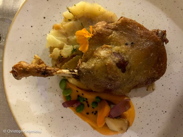 Confit de canard à la Couleuvrine