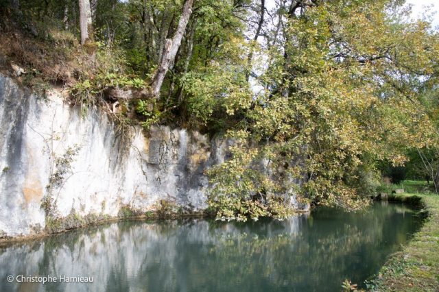 Le bief du moulin du Trel