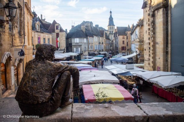 La place du marché de Sarlat