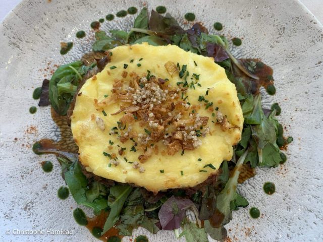 Parmentier de canard au Domaine de Rochebois