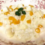 Risotto à la courge butternut et au Reblochon