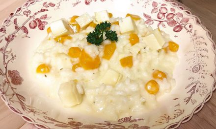 Risotto à la courge butternut et au Reblochon