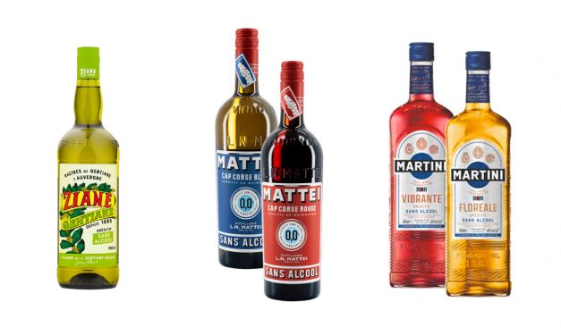 Ziane, Cap Corse 0.0 et Martini sans alcool, Bouteilles du Week End