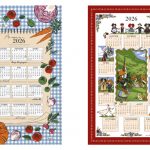 Deux torchons calendriers 2026 chez Beauvillé