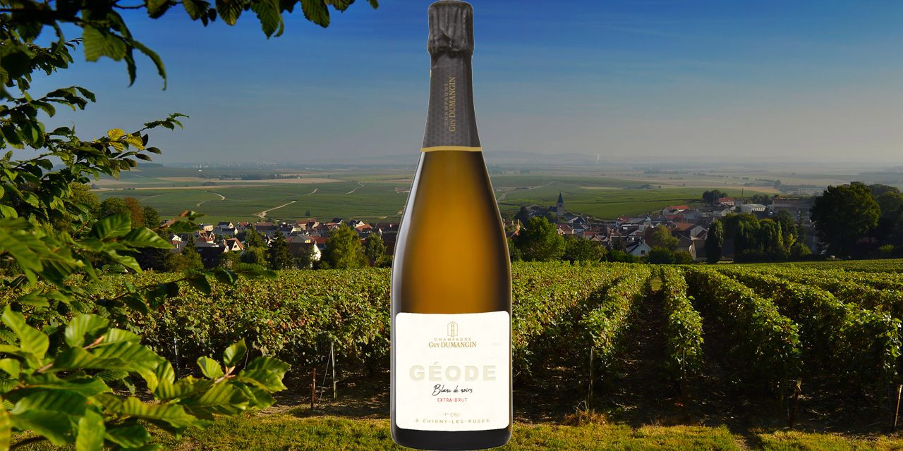 Champagne Géode Guy Dumangin, bouteille du WE