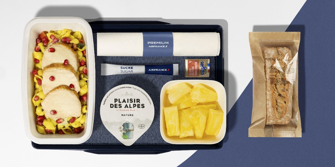 Air France, expérience culinaire enrichie en cabine Premium 