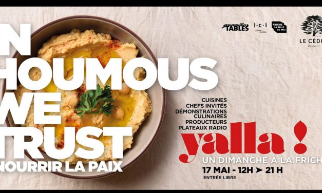 L&rsquo;houmous acte de résistance et de paix