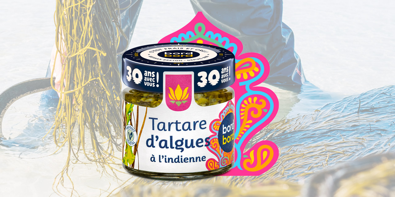 Tartare d’Algues à l’Indienne de Bord à Bord