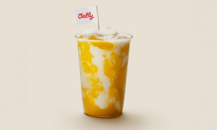 Mango Sticky Rice Slushie