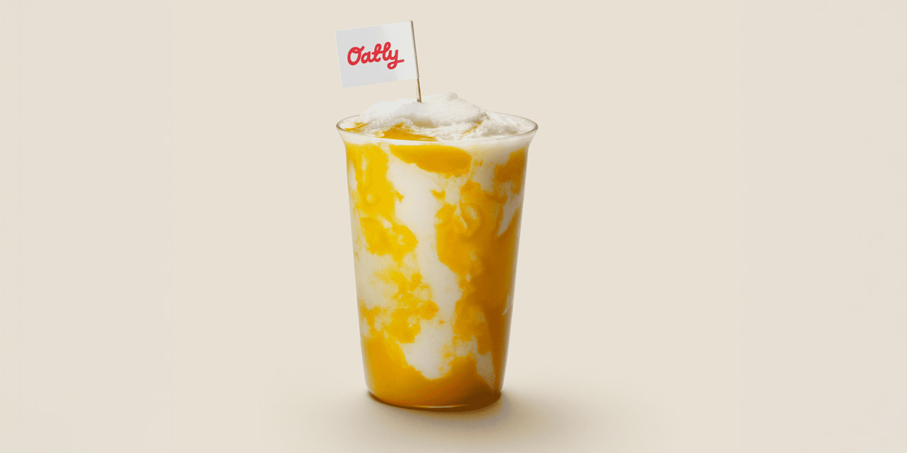 Mango Sticky Rice Slushie