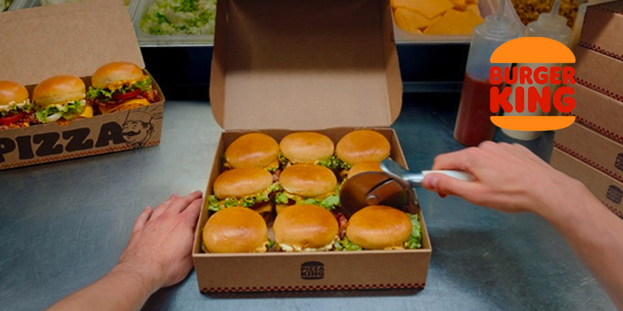 Burger King se met à la pizza et offre des cadeaux avec Coca Cola
