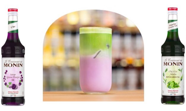 Igname Pourpre et Thé Vert Matcha chez Monin